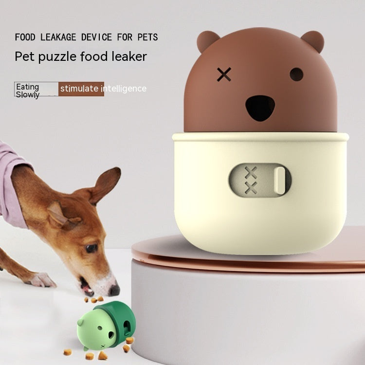 Interactive Dog Treat Ball Feeder Toy