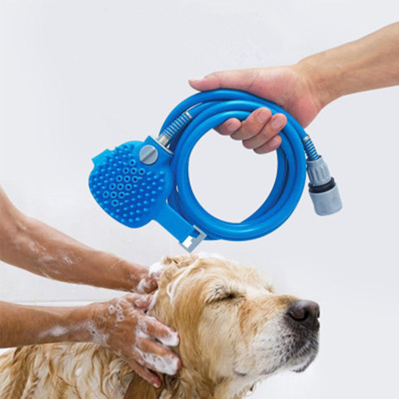 2-in-1 Pet Bathing & Massage Shower Brush