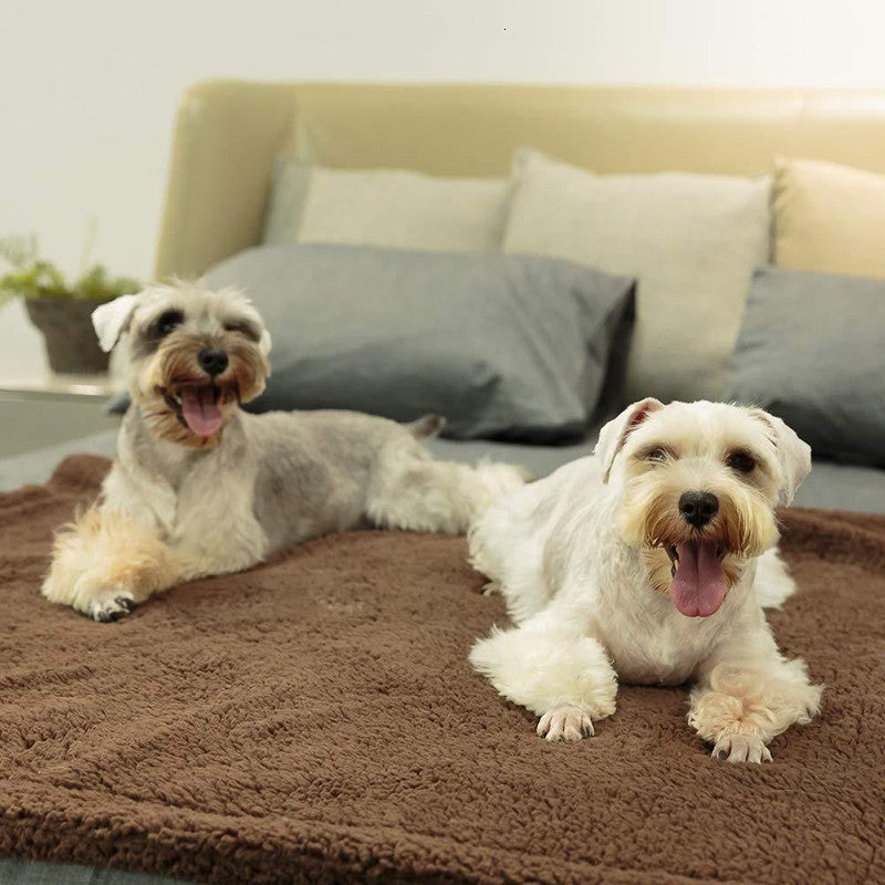 Plush Pet Blanket Mat for Dogs and Cats