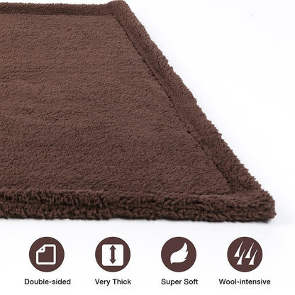 Plush Pet Blanket Mat for Dogs and Cats