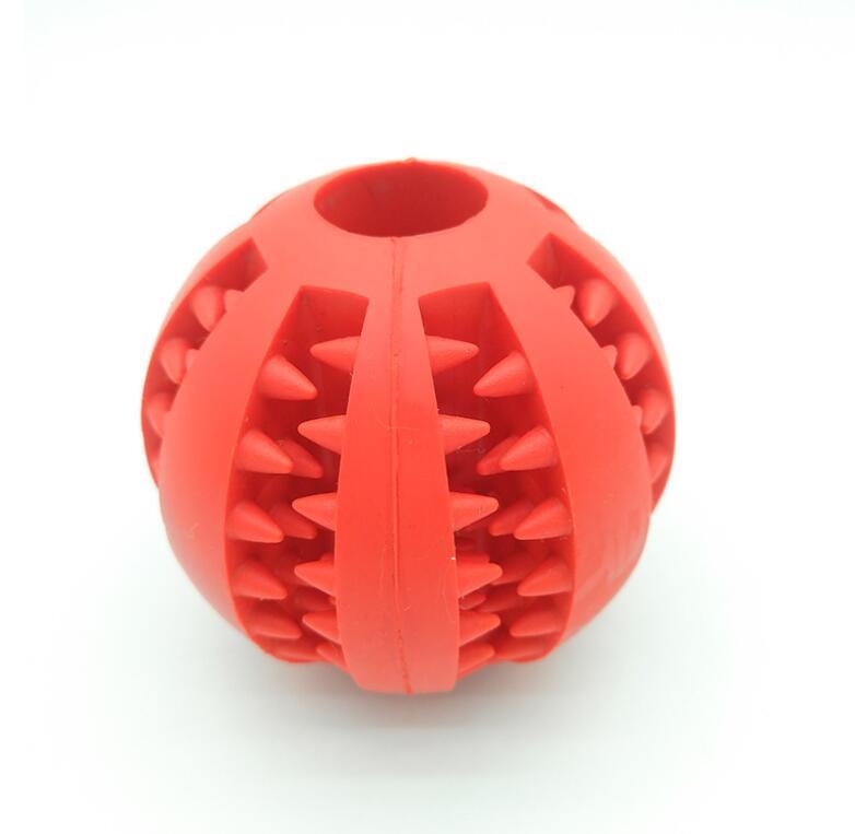 Rubber Slow Feeder Dog Toy Ball