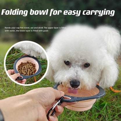 Portable Folding Pet Travel Bowl