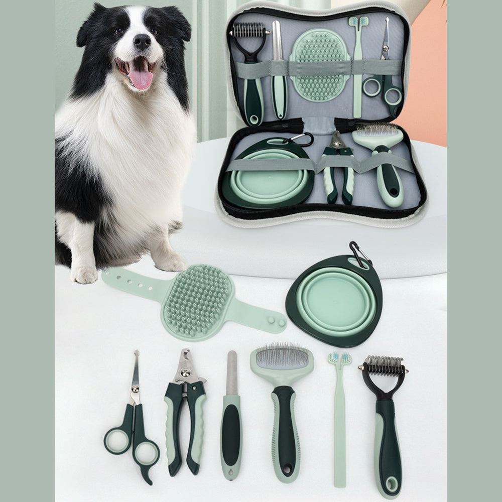 Professional Cordless Pet Grooming Clippers Kit