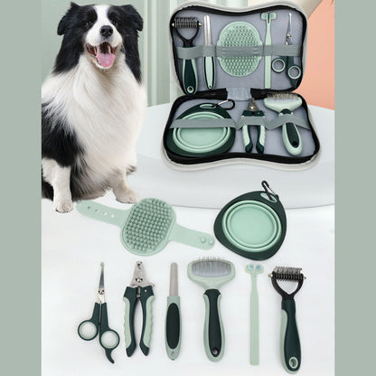 Professional Cordless Pet Grooming Clippers Kit