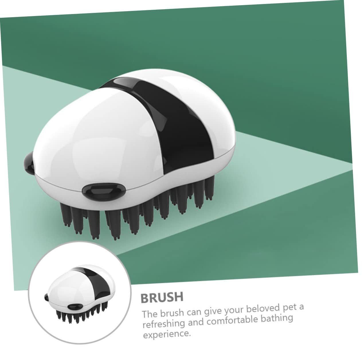 Pet Grooming & Bath Glove Brush
