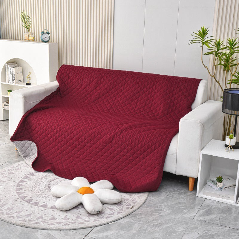 Soft Reversible Dog Blanket & Furniture Cover