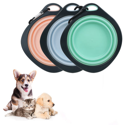 Portable Folding Pet Travel Bowl