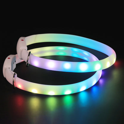 USB Rechargeable LED Dog Safety Collar