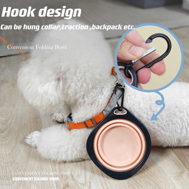 Portable Folding Pet Travel Bowl