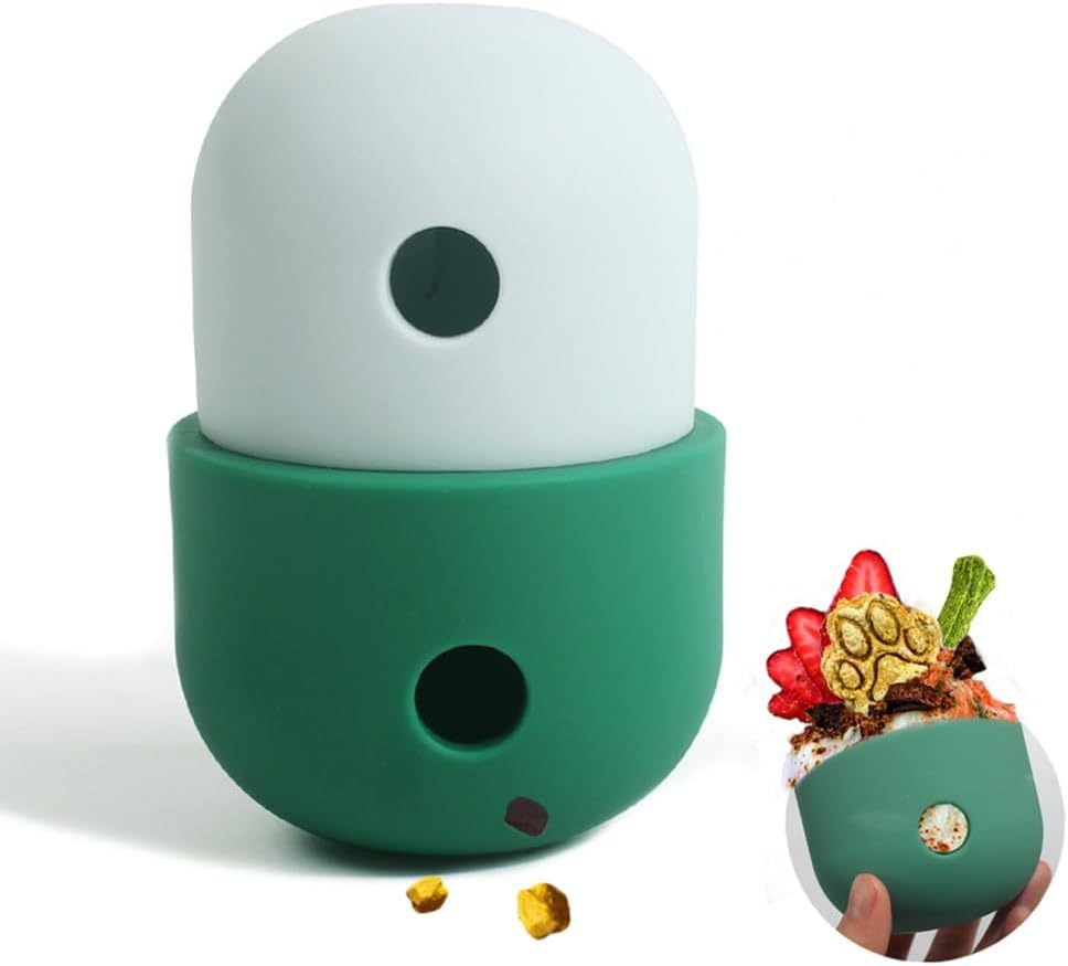 Interactive Dog Treat Puzzle Toy