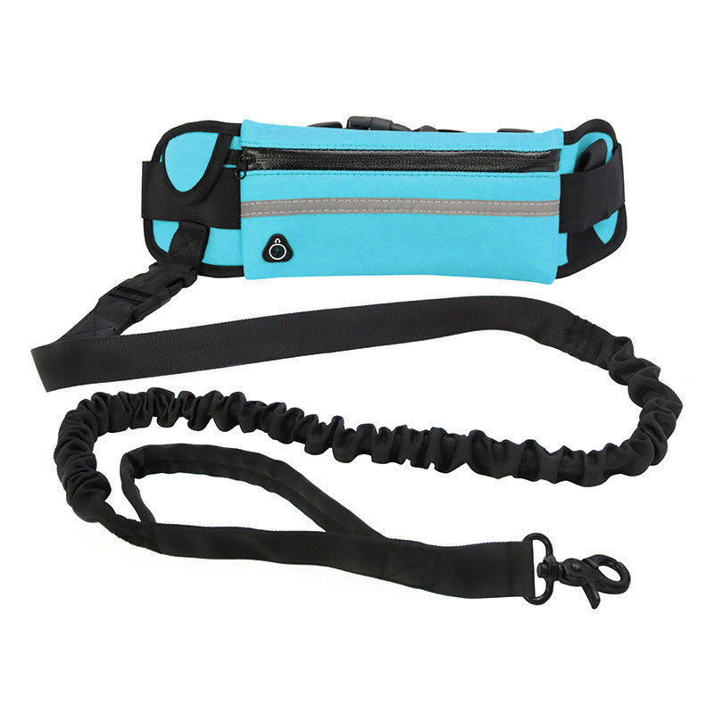 Hands-Free Dog Leash with Waist Belt & Bungee