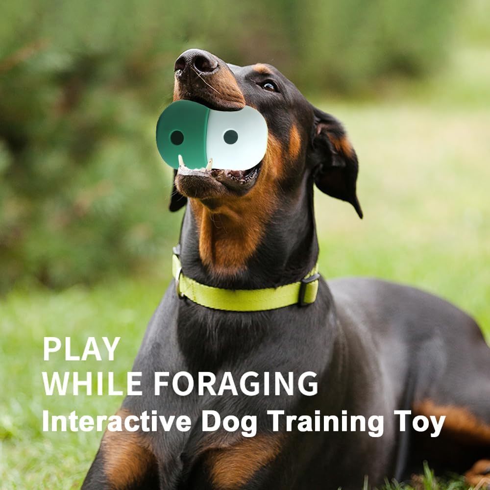 Interactive Dog Treat Puzzle Toy