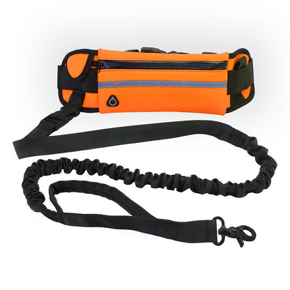 Hands-Free Dog Leash with Waist Belt & Bungee