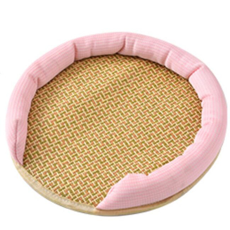 Rattan Cooling Mat Bed for Cats and Dogs