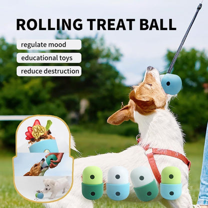 Interactive Dog Treat Puzzle Toy