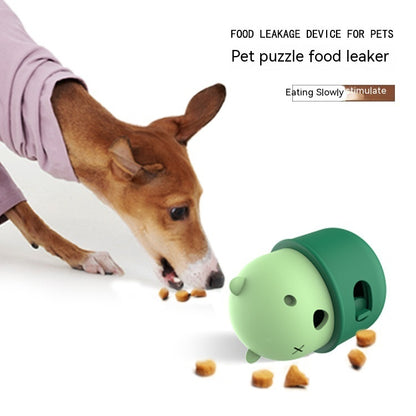 Interactive Dog Treat Ball Feeder Toy