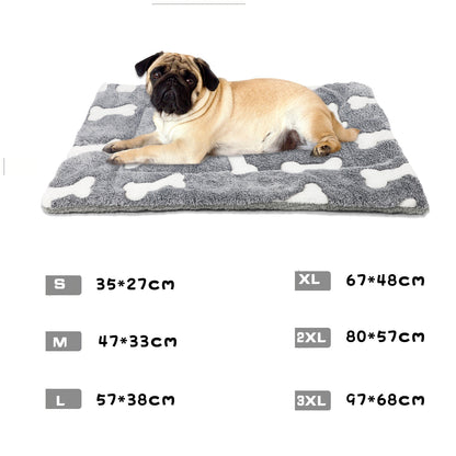 Self-Warming Reversible Pet Bed Mat