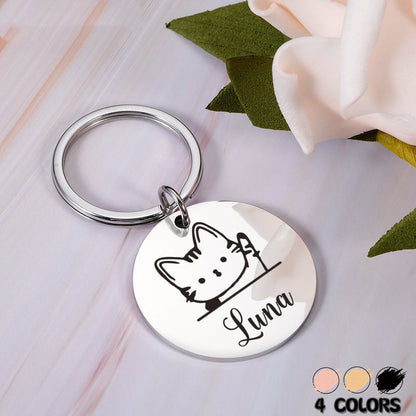 Personalized Pet ID Tag with Name & Number